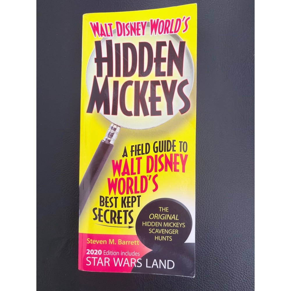 Hidden Mickeys Guidebook Disney Vacationcore 9th Ed Scavenger Hunt Theme Park